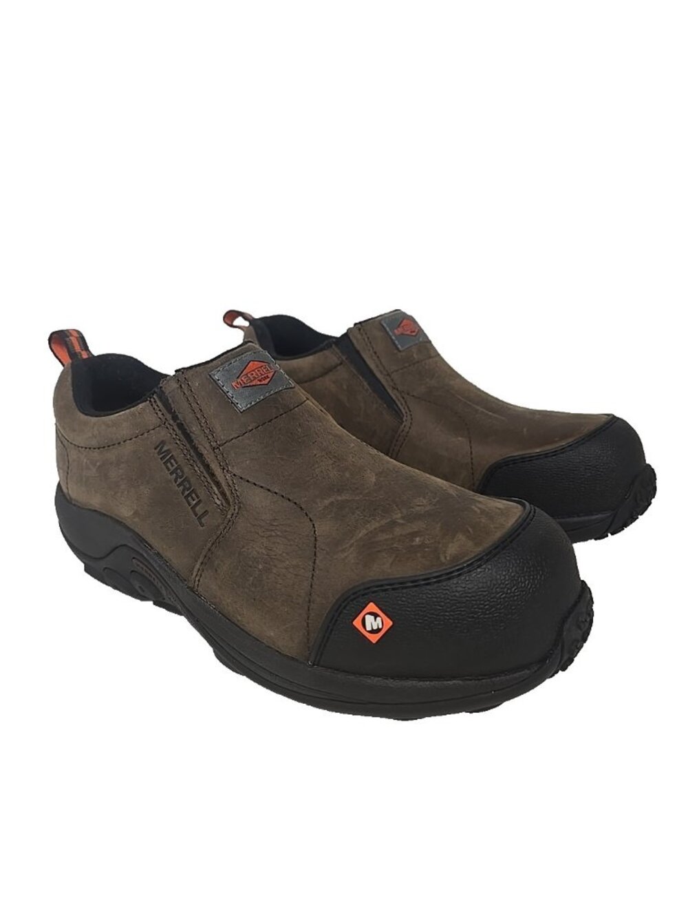 MERRELL MEN'S JUNGLE MOC LTR CT CSA Work Shoes J003345W Brown 9.5W